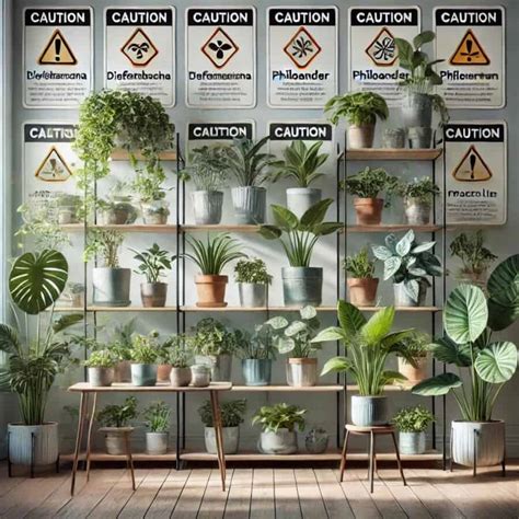 Nuodingų augalų pavyzdžiai