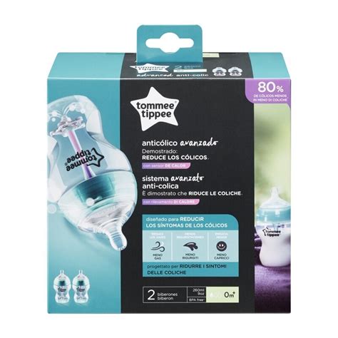 Tommee Tippee buteliukas su temperatūros indikatoriumi