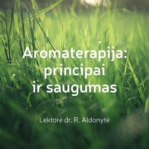 Schema apie aromaterapijos poveikį smegenims