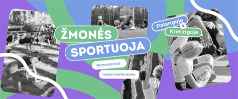 Žmonės sportuoja lauke