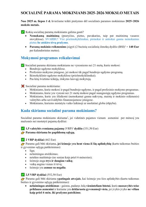 socialinės paramos simbolis