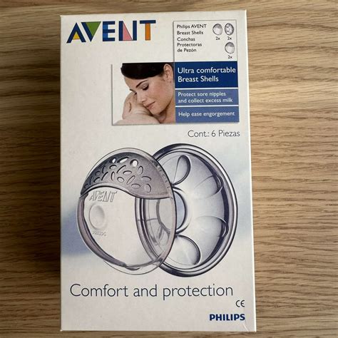 Schematinis Philips Avent krūtų įklotų naudojimo pavyzdys