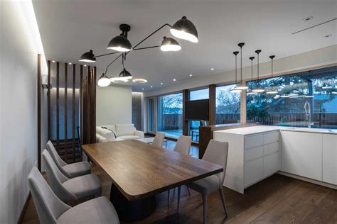 dvibučio namo dalies interjeras