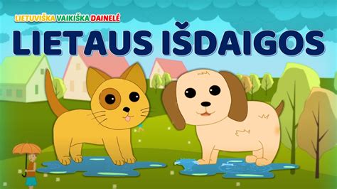 vaikiškos dainelės iliustracija