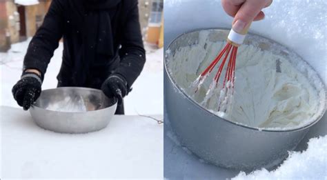 Vaiko rankos tapo ant sniego su teptuku