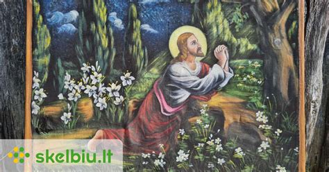 Kristus Alyvų darželyje paveikslo vaizdas