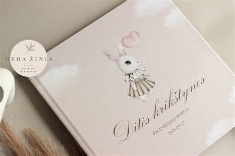 pavyzdys personalizuotos krikštynų knygos