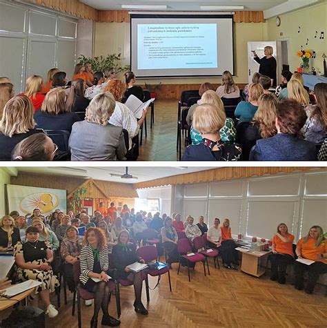 Pedagogai konferencijoje