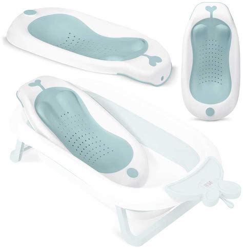 Įvairių tipų kūdikių vonelės ir aksesuarai