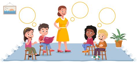 Mokytoja ir vaikai atlieka bandymus su vandeniu