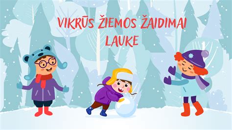 Įvairūs žaidimai vaikams lauke