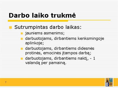 Sutrumpintas darbo laikas