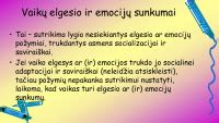Infografika: Pagrindiniai vaikų emocijų ir elgesio sunkumų rizikos veiksniai