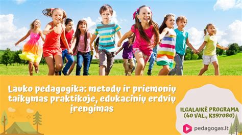 edukacinių erdvių anotacija