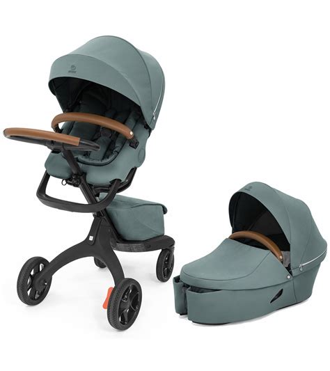 Stokke Xplory X vežimėlis su lopšiu ir sportine dalimi