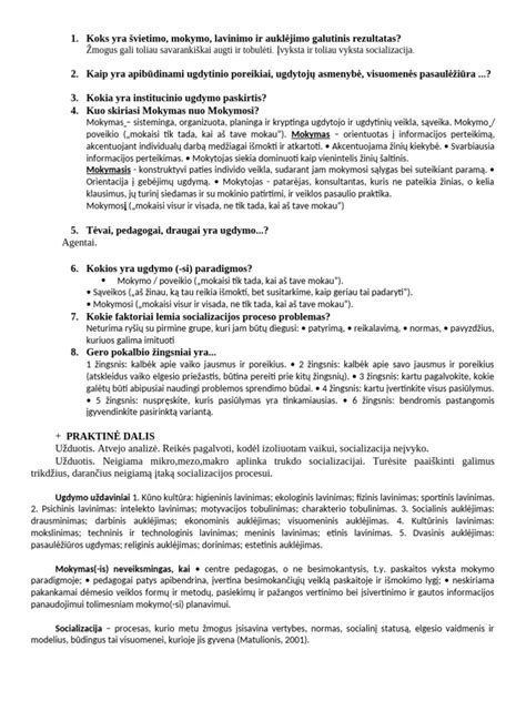 vaikų socializacija