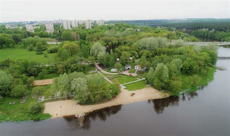 Neries upė ir Žirmūnų paplūdimys Vilniuje