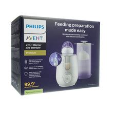Philips Avent buteliukų šildytuvas su kūdikio buteliuku