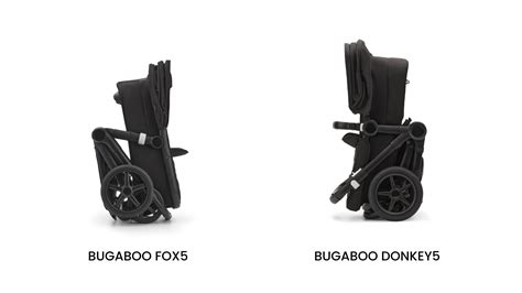 Scheminė Bugaboo Donkey5 sulankstymo instrukcija