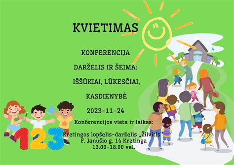 Sąrašas klausimų tėvams, renkantis darželį