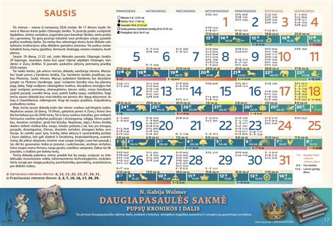 Skaitmeninis kalendorius telefone