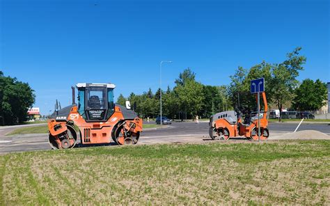 Nuotrauka iš Šiaulių miesto gatvių remonto