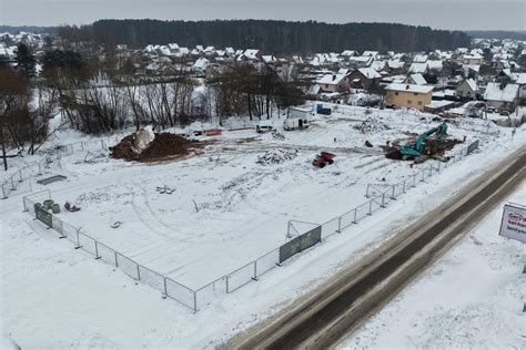 Modulinio darželio statybos procesas