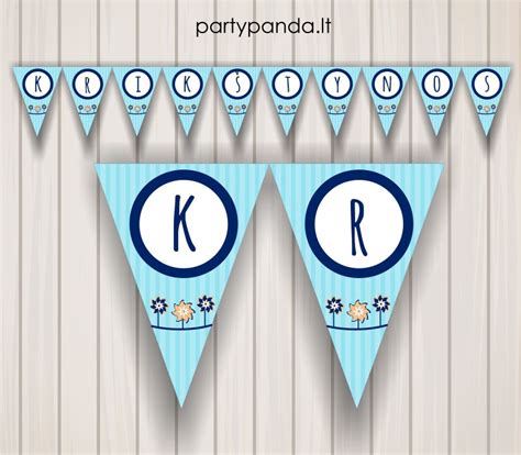 Berniuko krikštynos su vėjo malūnėlių tema