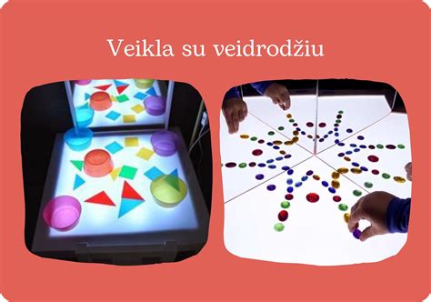 Sensorinių žaidimų pavyzdžiai