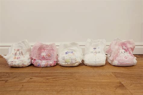 Japoniškų sauskelnių sugerties bandymo rezultatai