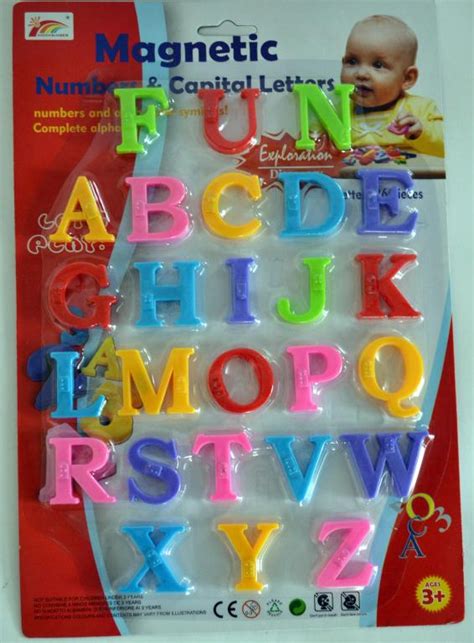 Magnetinės raidės vaikams