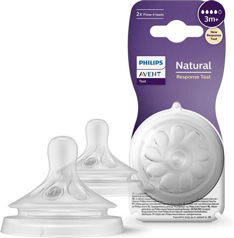 Philips Avent Natural Response žindukas su kūdikiu
