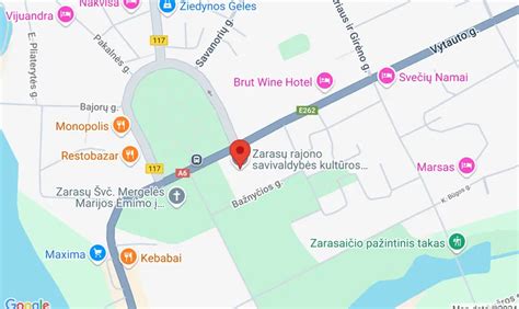 Darželio adresas ir žemėlapis