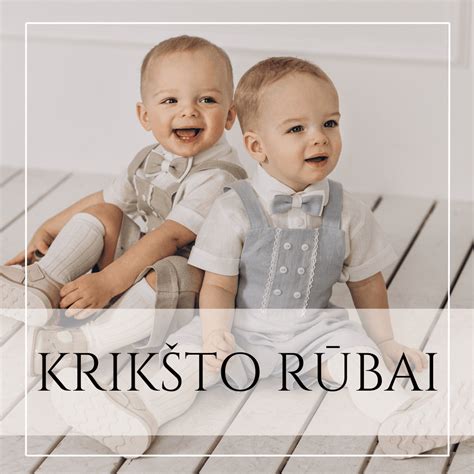 Vaikiški krikšto rūbeliai