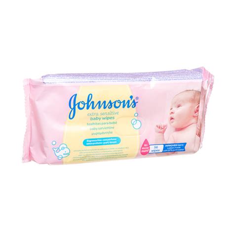 Drėgnos servetėlės Johnson's Baby