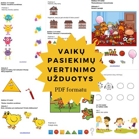 Vaikų pasiekimų vertinimas