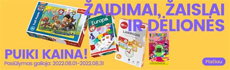 Įvairūs stalo žaidimai ir dėlionės ikimokyklinukams