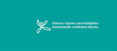Utenos rajono savivaldybės visuomenės sveikatos biuro logotipas