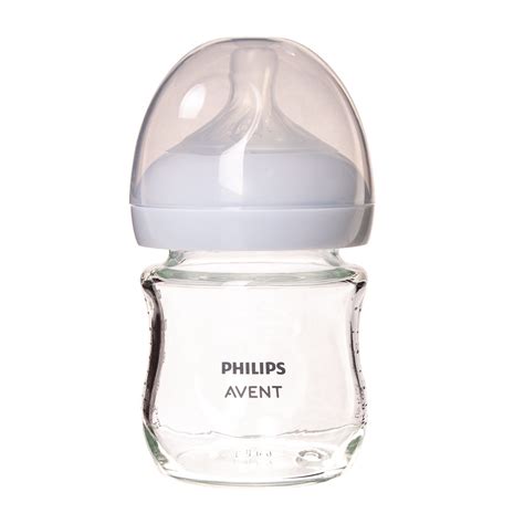 Philips AVENT Classic stiklinis buteliukas su natūralaus atsako žinduku