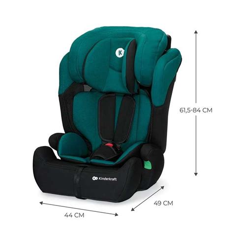 Detalė automobilinės kėdutės Kinderkraft Comfort Up i-Size: 5 taškų saugos diržai