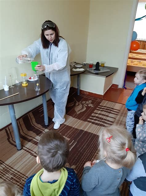Mokslininko laboratorija su vaikais