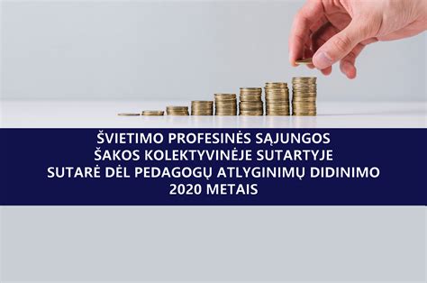 Pedagogų atlyginimų struktūra