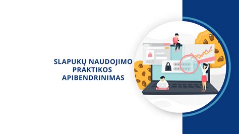 Grafikas su slapukų naudojimo statistika
