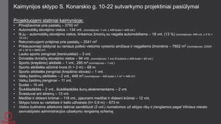 schematinis sklypo planavimas su zonomis