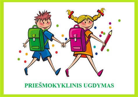 Struktūra priešmokyklinio ugdymo programos