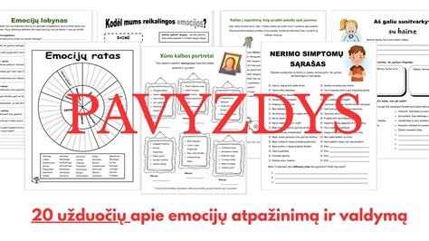 Kūrybinės užduotys, padedančios vaikams išreikšti emocijas