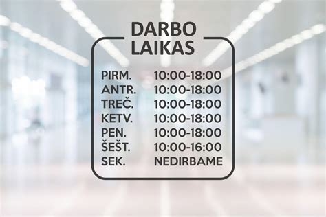 darbo laiko apribojimai nepilnamečiams