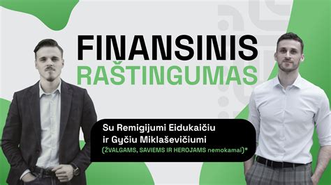 šeima ir finansinis raštingumas