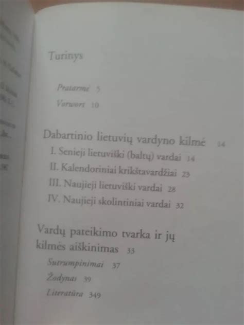 Lietuvių vardų kilmės medis