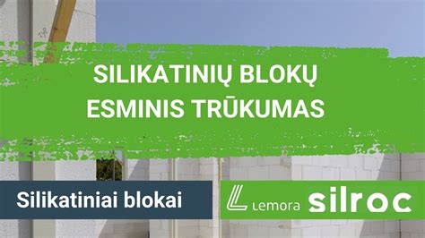 Nuotrauka, demonstruojanti silikatinių blokų atsparumą mechaniniams poveikiams